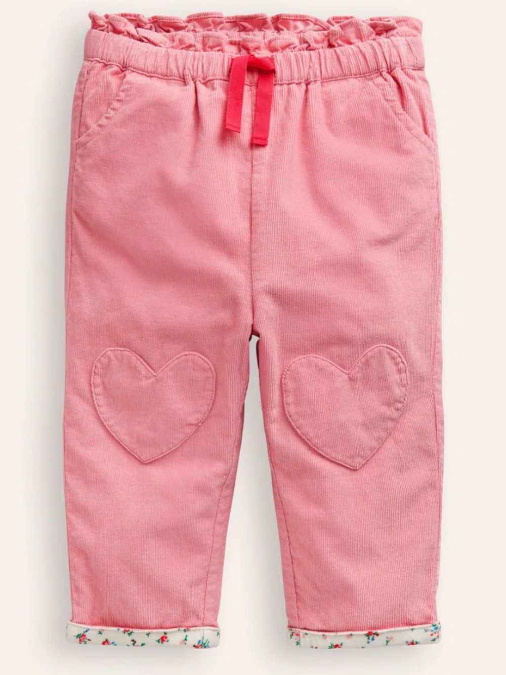Mini Boden Pink Cord Trousers
